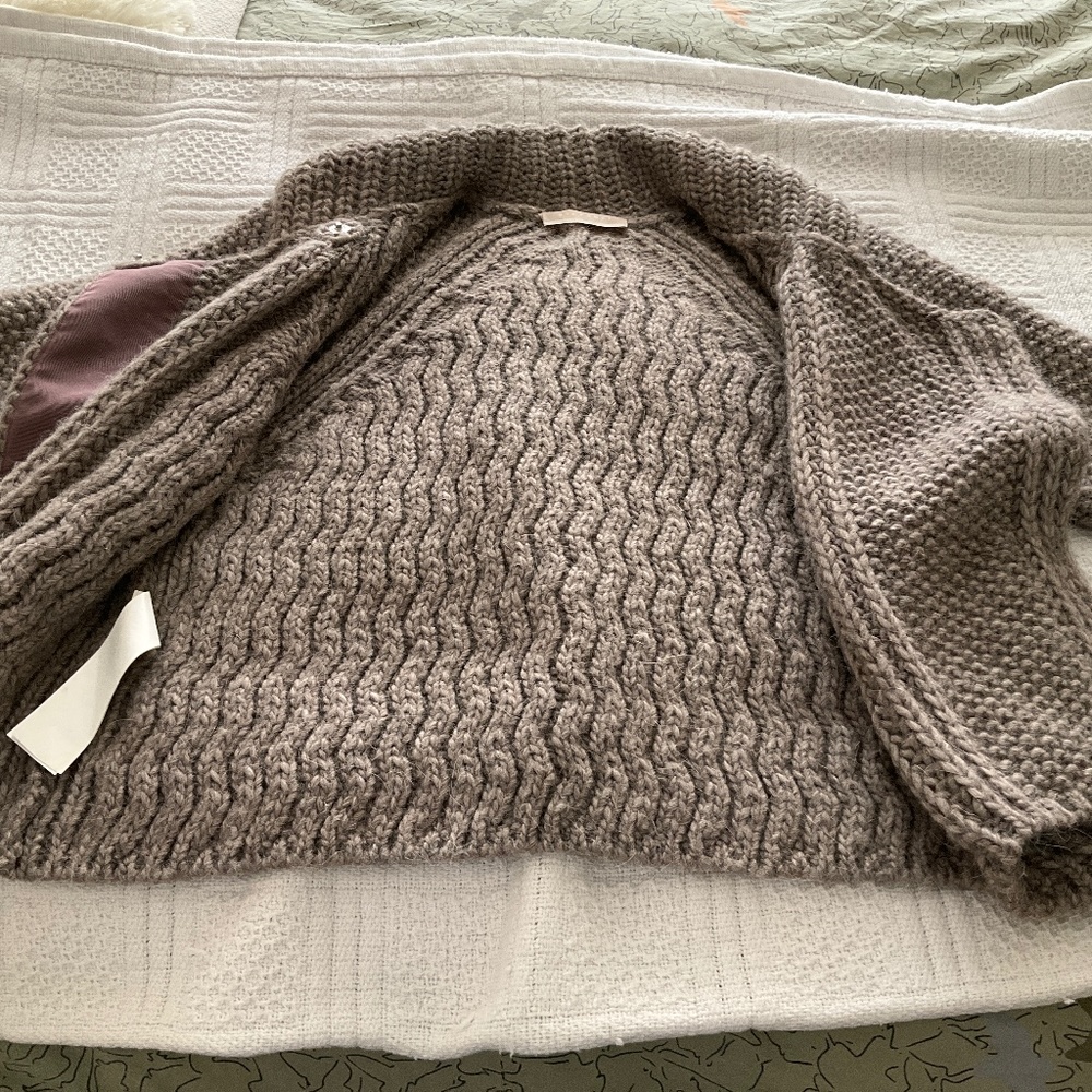 Stefanel Chunky Knit Cropped Sweater